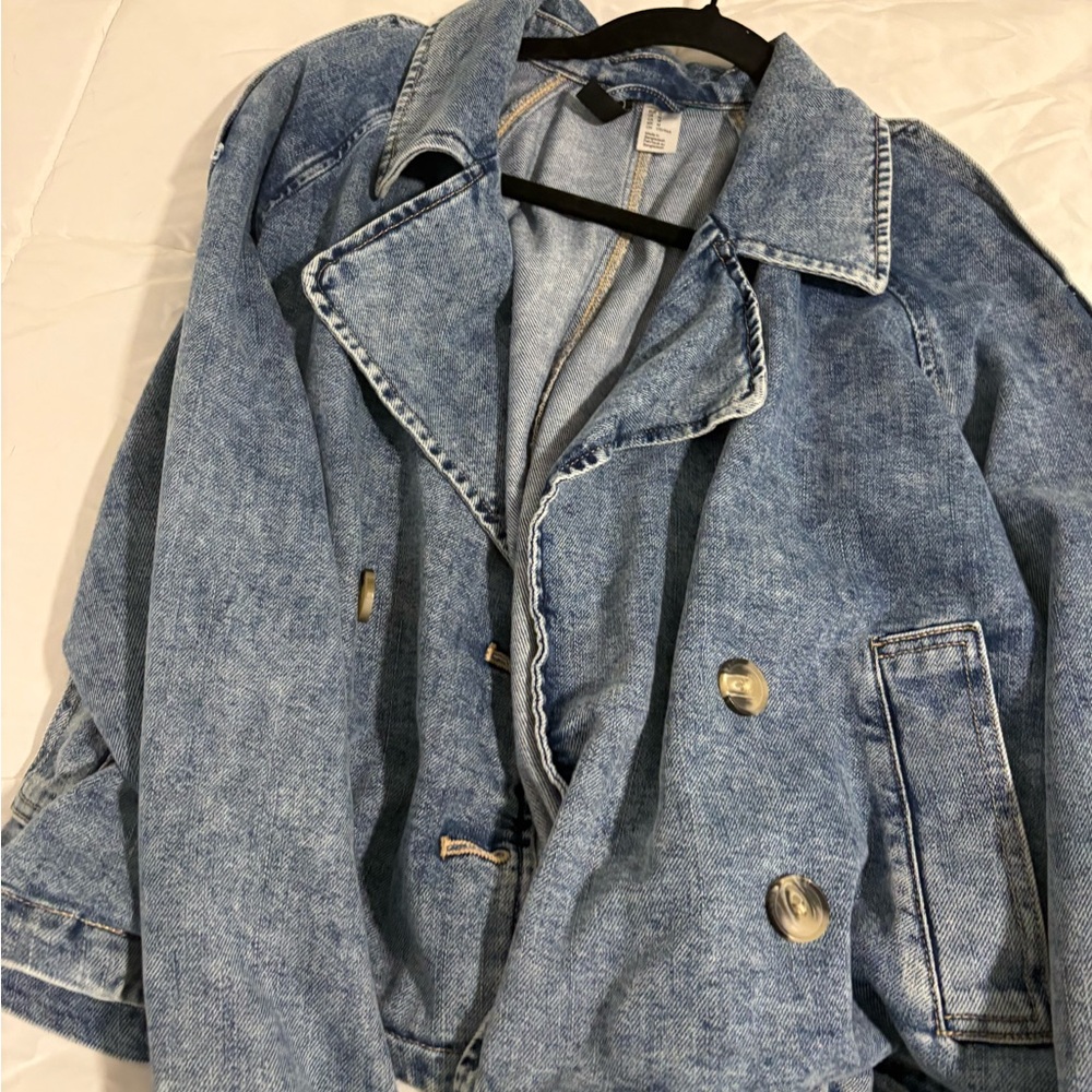 H&M Blue Denim Jacket - Picture 7 of 7